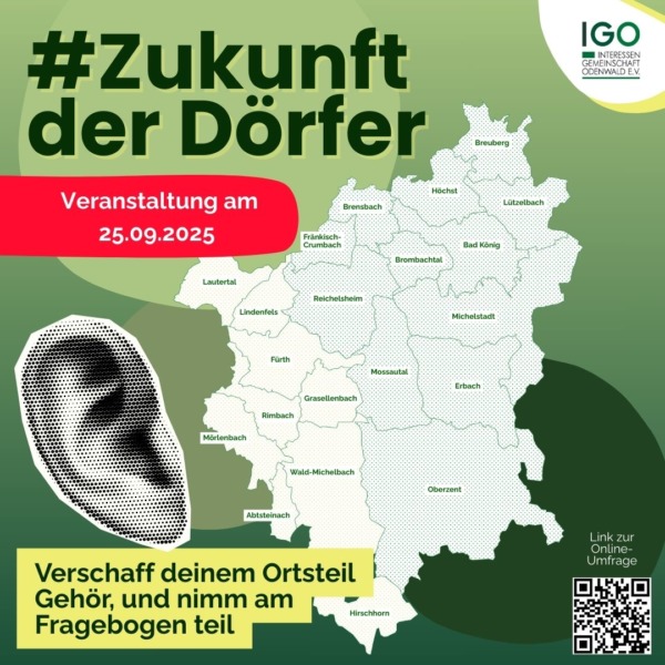 Fragebogen Ortsteile Odenwald 2025